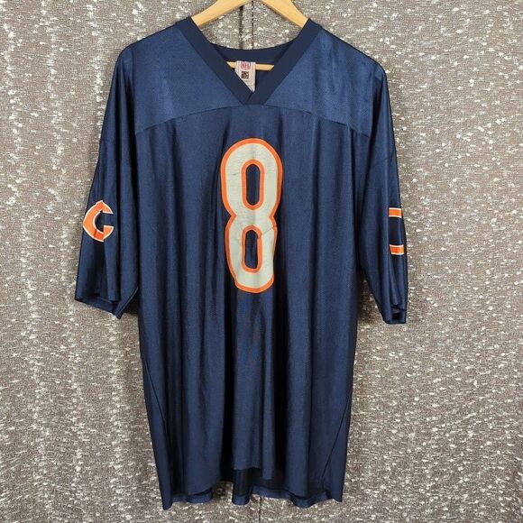 Vintage Chicago Bears Jersey Rex‎ Grossman #8 NFL Players Size 2XL - Picture 1 of 11